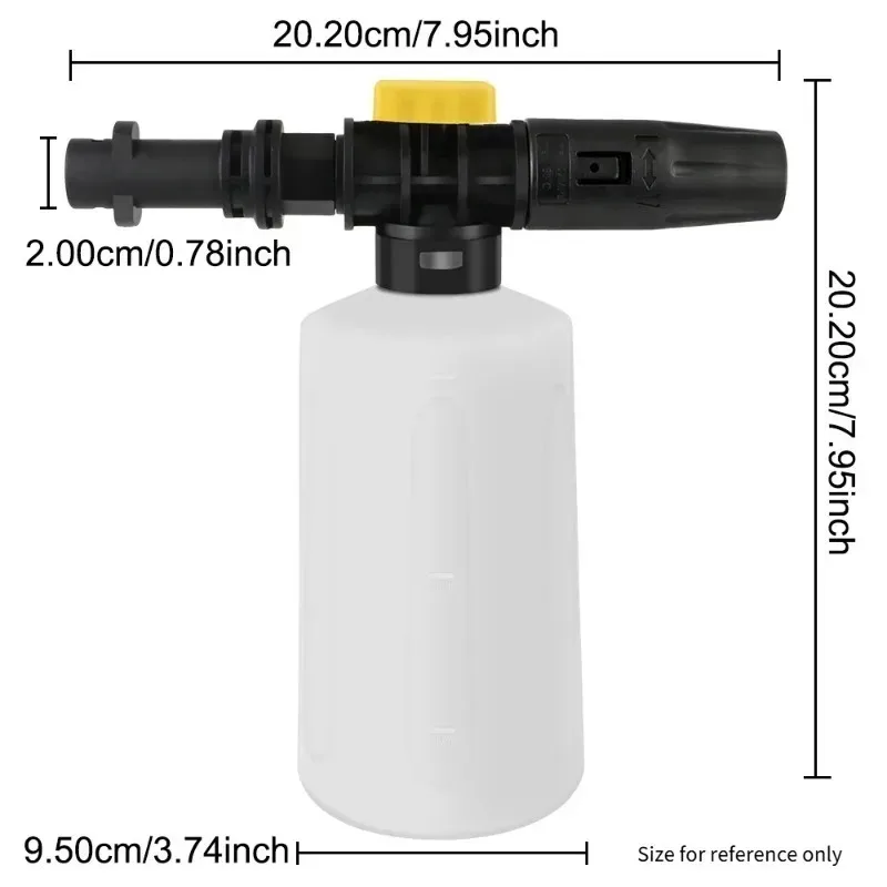 Applicable To Kaichi K Series LAVOR High-pressure Foam Gun, Foam Spray Can, Adjustable Low-pressure Foam Spray Can
