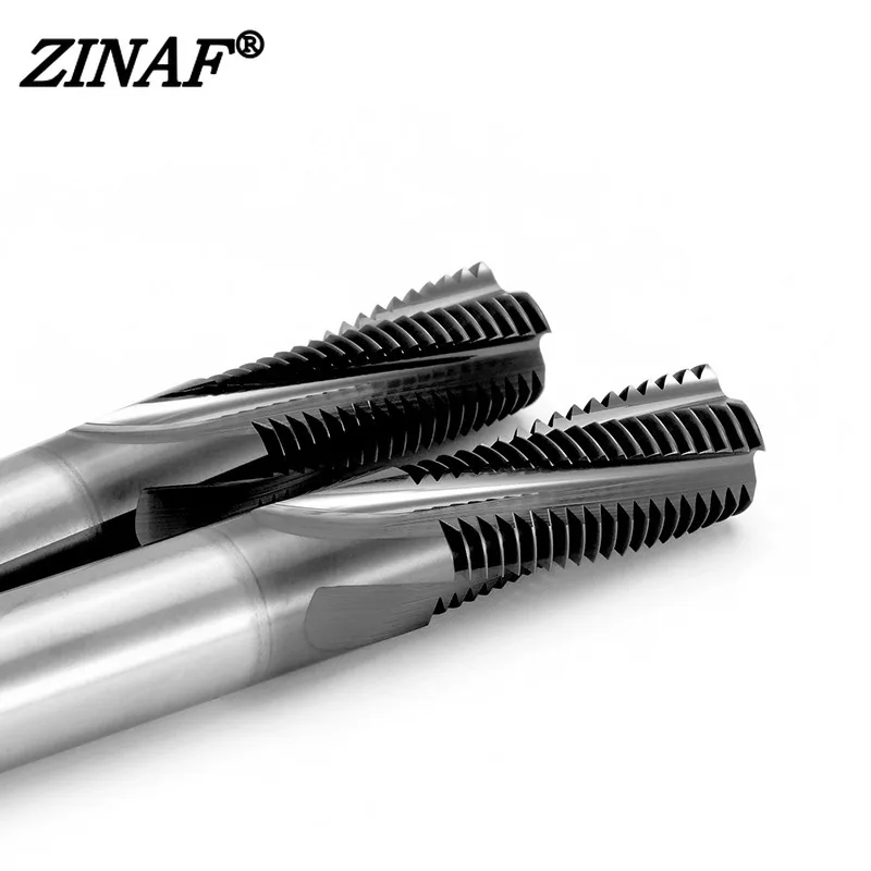 Whole tooth Thread milling cutter M3 M4 M5 M6 M8 M10 M12 M14 M16 M18 M20 CNC mills Cutter Machine Solid Carbide Thread milling