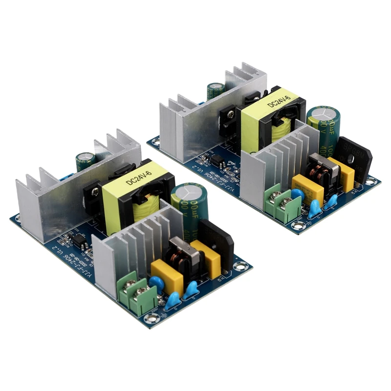 2PCS 150W 24V 6A High Power Power Module Blote Board AC-DC Power Board WX-DC2416 Power Module transformator