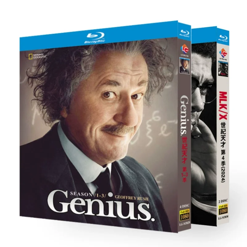 

Genius Season 1-4 Blu-ray Disc