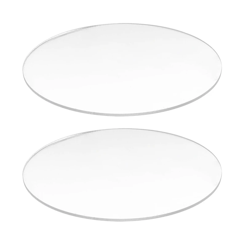 

AT14 2X Transparent 3Mm Thick Mirror Acrylic Round Disc Diámetro:60Mm