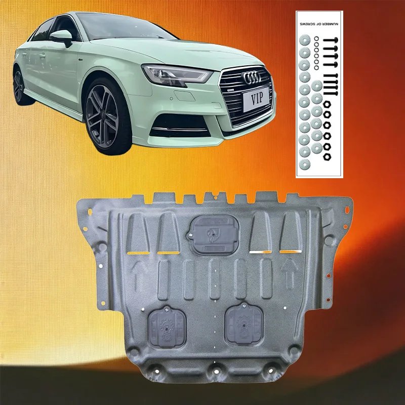 Engine lower guard plate Underbody protective panel Front bumper Plate for Audi A3 2017-2020 1.4T 1.8T 2.0T