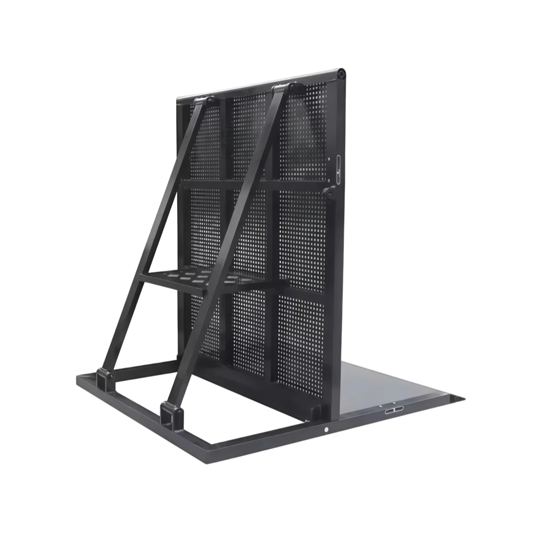 【Direct Factory Sale】Roadblock Security Events Barriers Folding Metal Steel Gird Stage Crowd Control Barriers