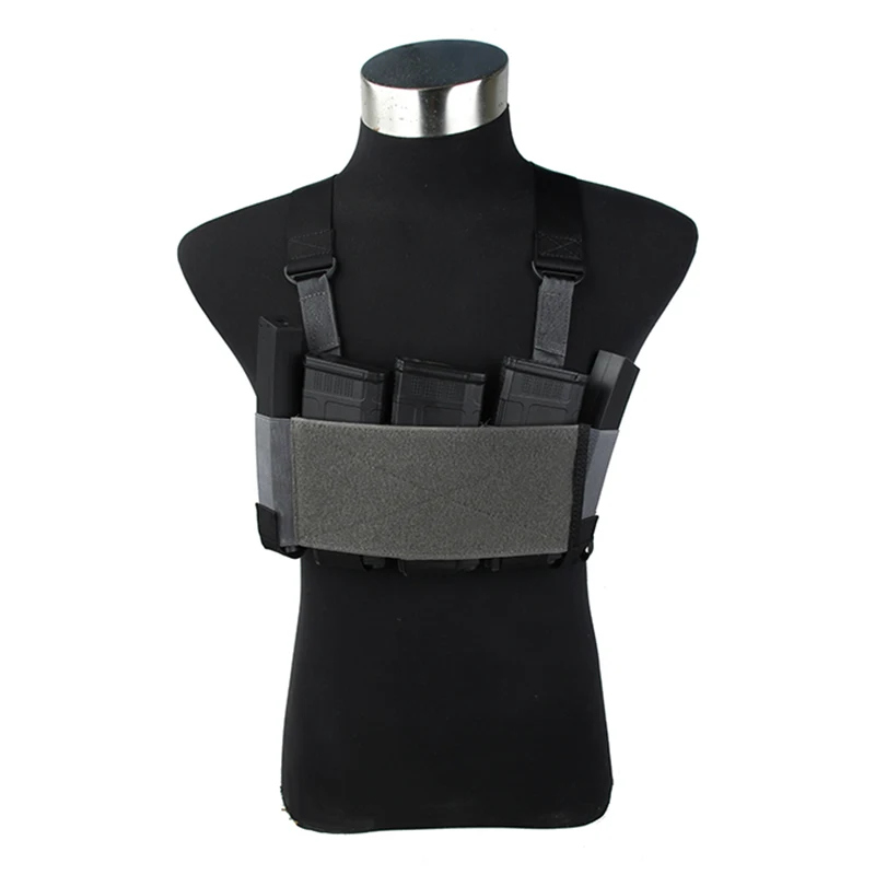 

TMC Lightweight Low Visibility RD Chest Rig Citizen Urban Tactical Gear Wolf Grey TMC3533