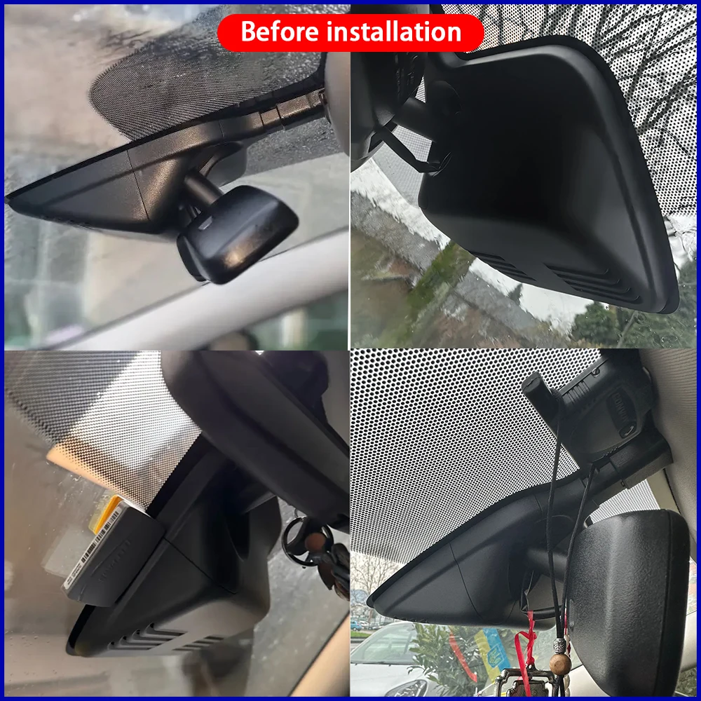 ZJCGO for Nissan Qashqai Rogue Sport J11 Renault 4K Car DVR Dash Cam Wifi Front Video Recorder Rear Lens Camera 24h Monitor