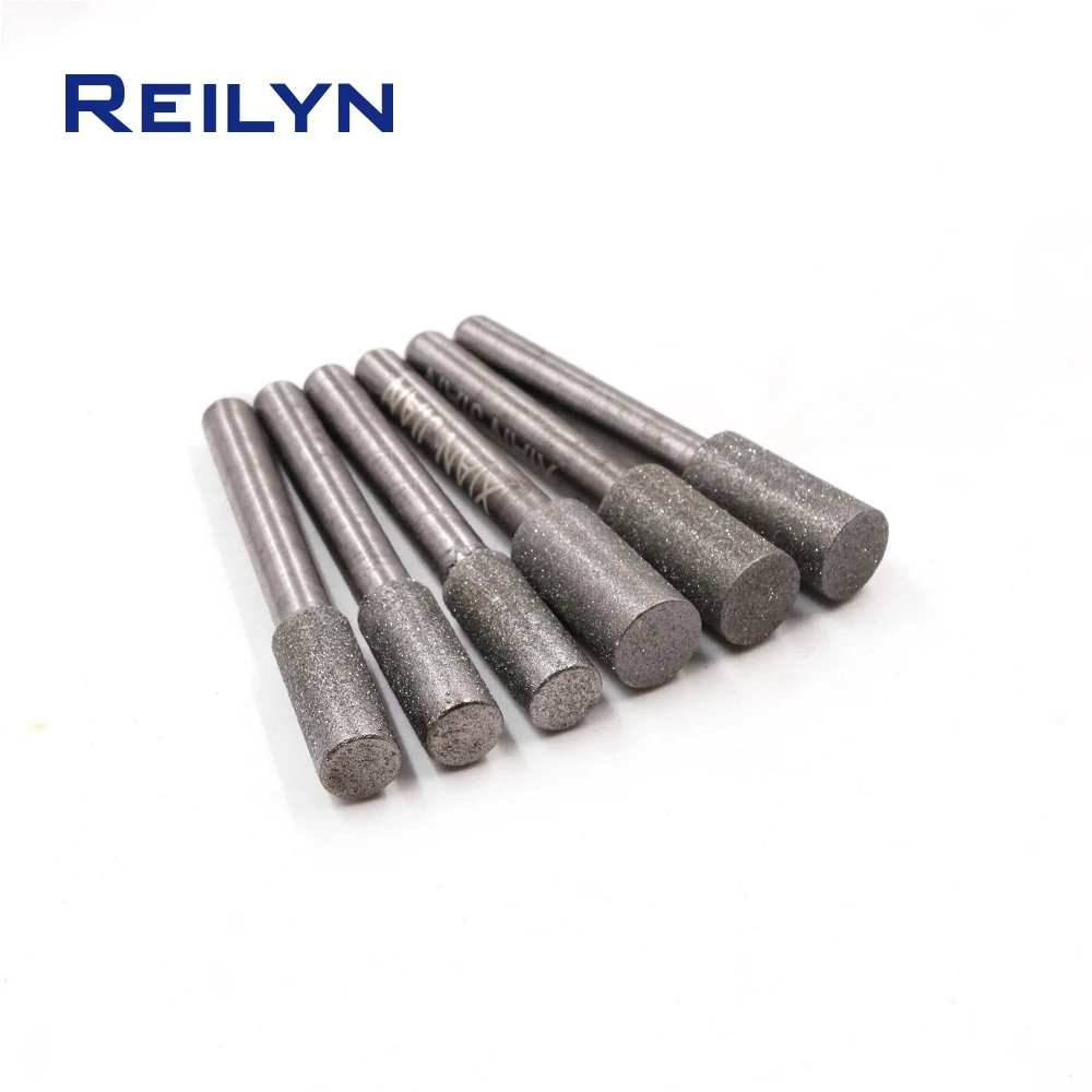 High Quality 150# Diamond Grinding Point 6mm-12mm Stone Grinding Point Diamond Polishing Burr Peeling Points