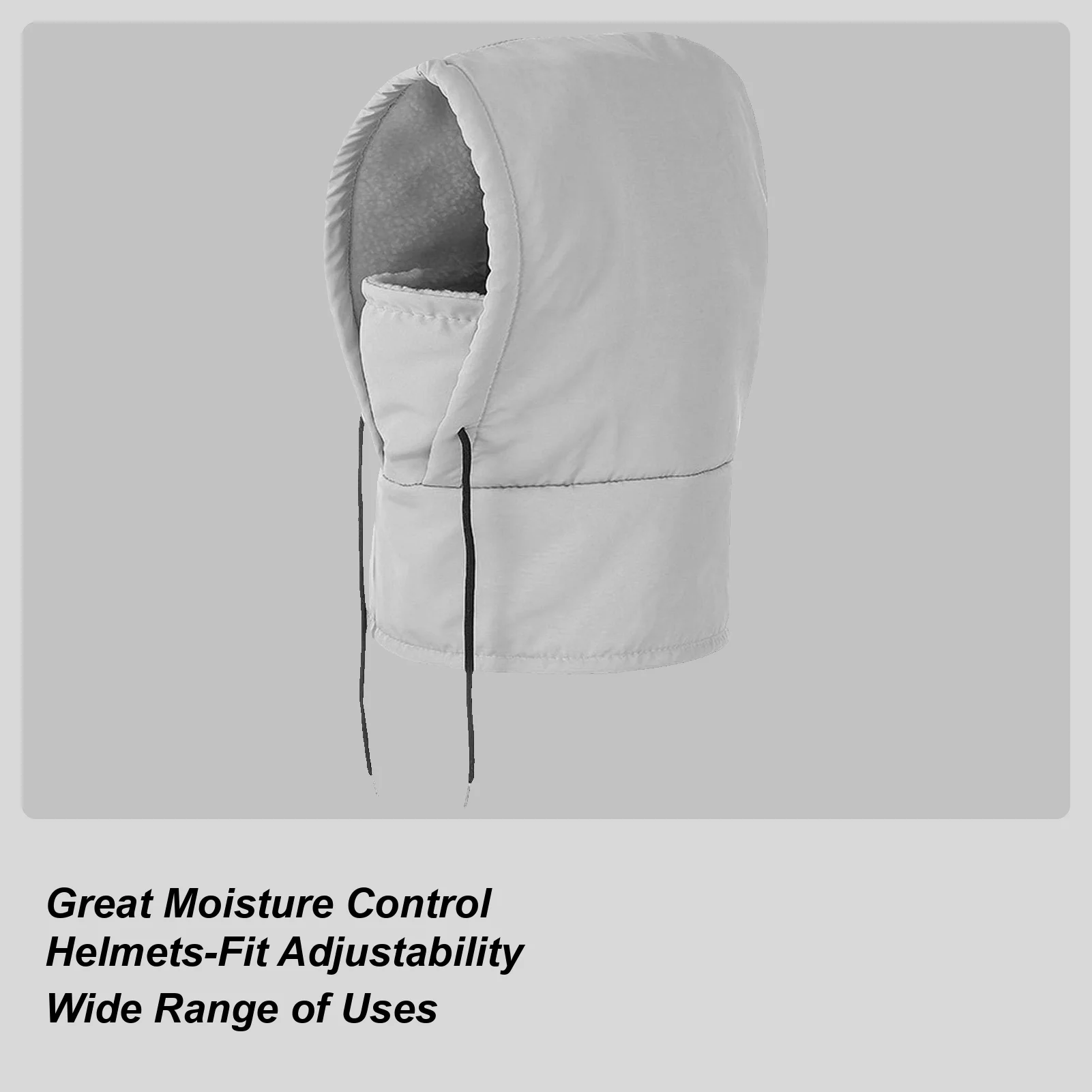 

Лыжный капюшон, водонепроницаемая грелка для шеи, регулируемая теплая голова, лыжный капюшон для бега, велосипедистов, женщин, мотоциклов, езды на велосипеде, поездок на работу по снегу