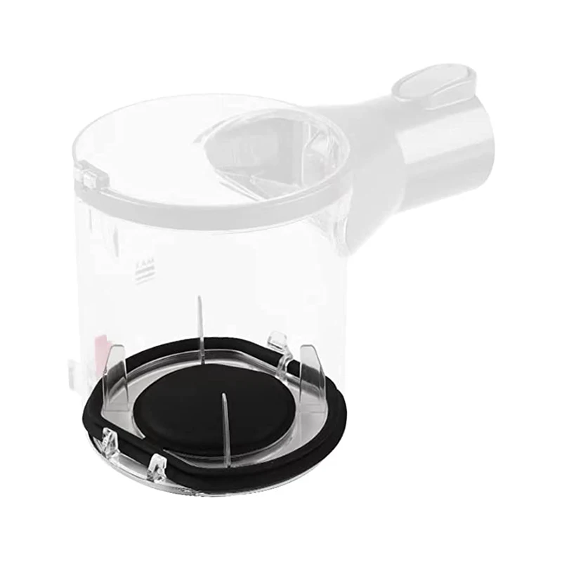 الغبار بن كأس الغطاء السفلي لاستبدال دايسون V6 DC58 DC59 DC62 تيار مستمر سلسلة مكنسة كهربائية الغبار دلو ختم حلقة غطاء غطاء جزء