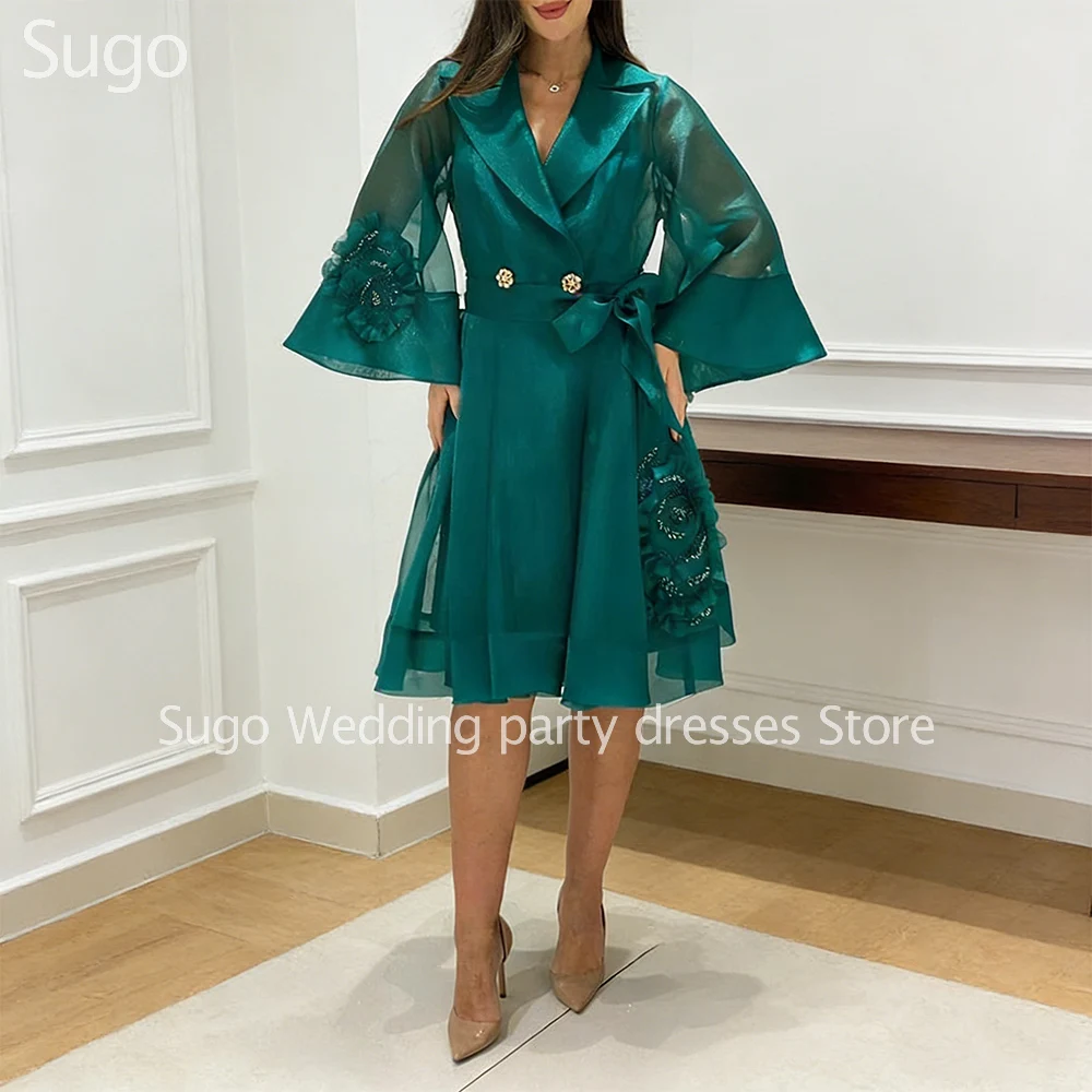 

Customized New In Elegant Beads Evening Dresses for Special Occasions Knee-Length A-Line Women Gala Prom Party Gown 2026