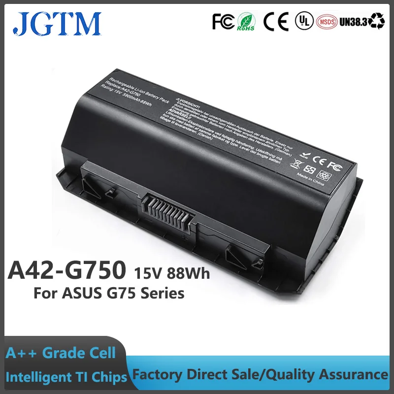 A42-G750 Аккумулятор для ноутбука ASUS G750 G750J G750JH G750JM G750JS G750JW G750JX G750JZ G750Y47 X551M JX-BL ROG GX800VH G752 Series