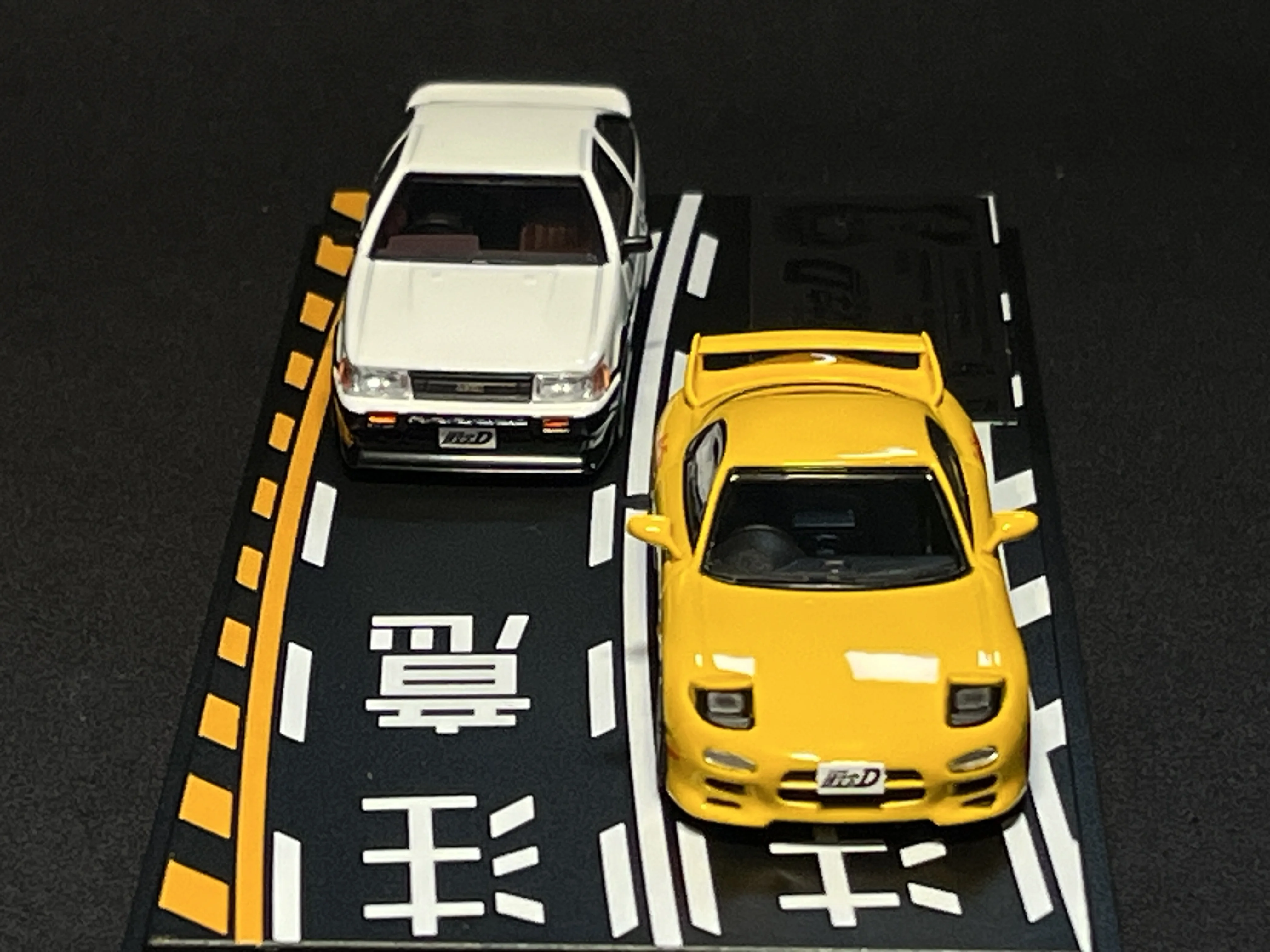 

Hi-story 1:64 RX7 Yellow+AE86 White Twin Car Set Diecast Model Car In 2024 Collection Gift