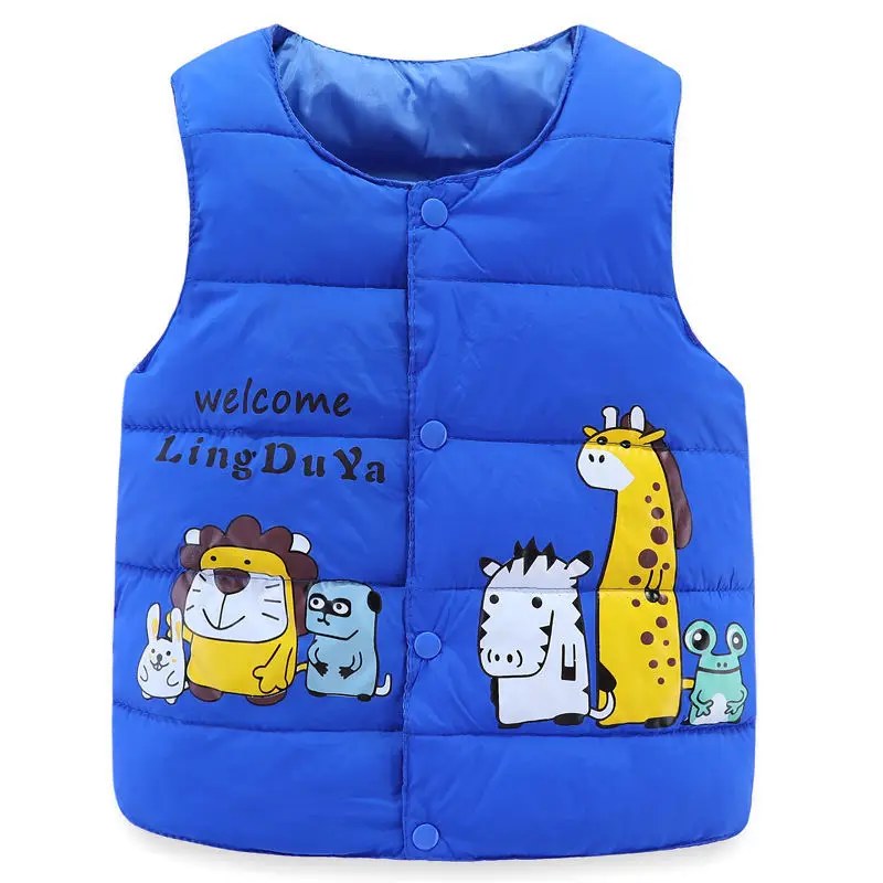 

1pcs Vest For Kids Autumn Winter Children Vest Coat Jacket Baby Clothes Padded Jacket Boys Girls Warm Vest Boys Girls Vests