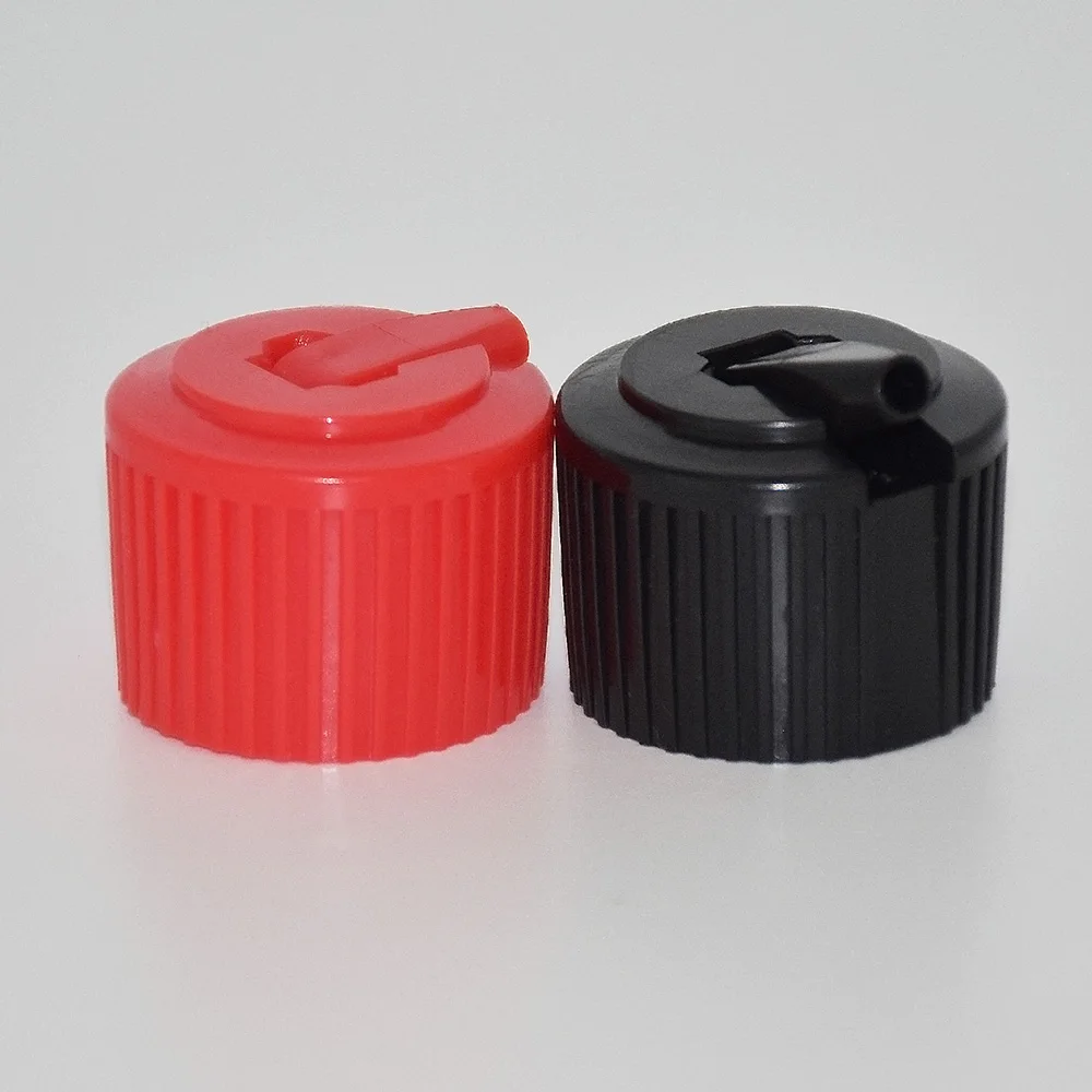 

25pcs/lot 24-410 Turret shape cover，Daily chemical bottle top,plastic caps in stock,red bottle caps