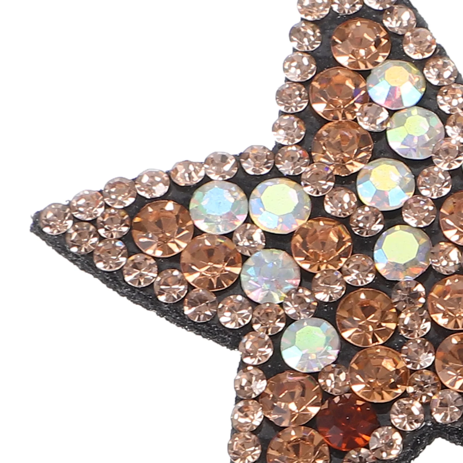 

10pcs Hot Fix Rhinestone Star Patches For Clothing Decorative Iron On Sewing Appliques Small Clothes Accessories Craft