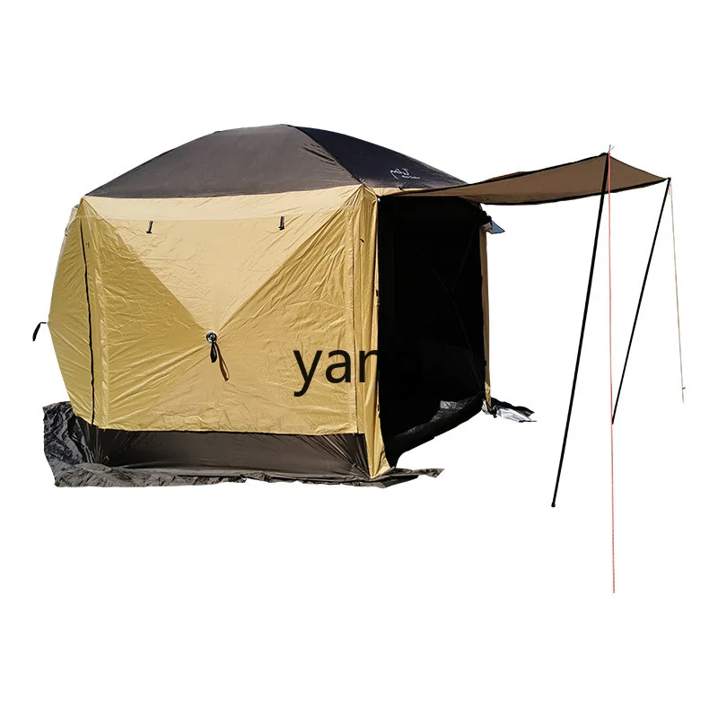 LH big tent canopy rear tent windproof and rainproof beach camping tent