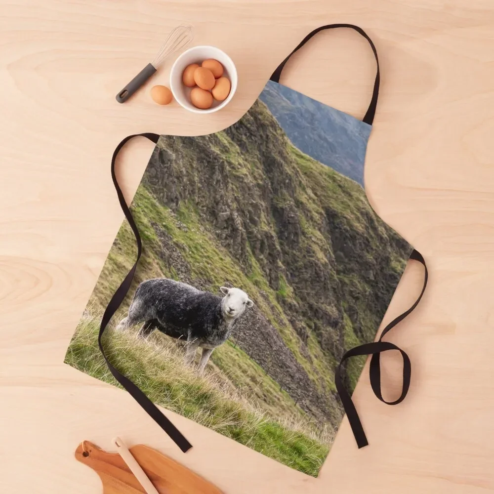 

The Herdwick Sheep - Lake District Apron Useful Things For Kitchen Restaurant Kitchen Equipment women's work Apron