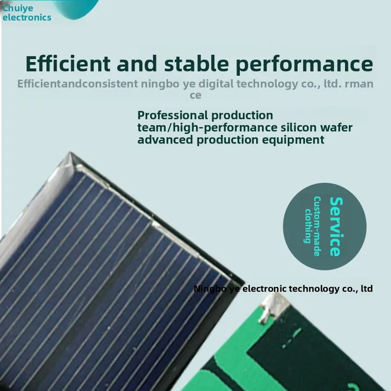 LMM solar panel production solar panel 30 * 36 1V120MA with DC small motor