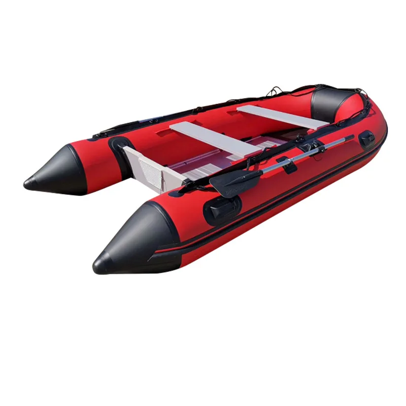 2-5 أشخاص سميكة PVC قوارب مطاطية قابلة للنفخ للتحكم في الفيضانات الإنقاذ الاعتداء لوازم الصيد البحرية