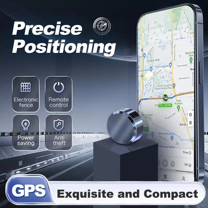 GPS Tracker Strong Magnetic Car Tracking Anti-Lost Anti-Theft Equipment Mini Portable Precise Positioning GPS Locator