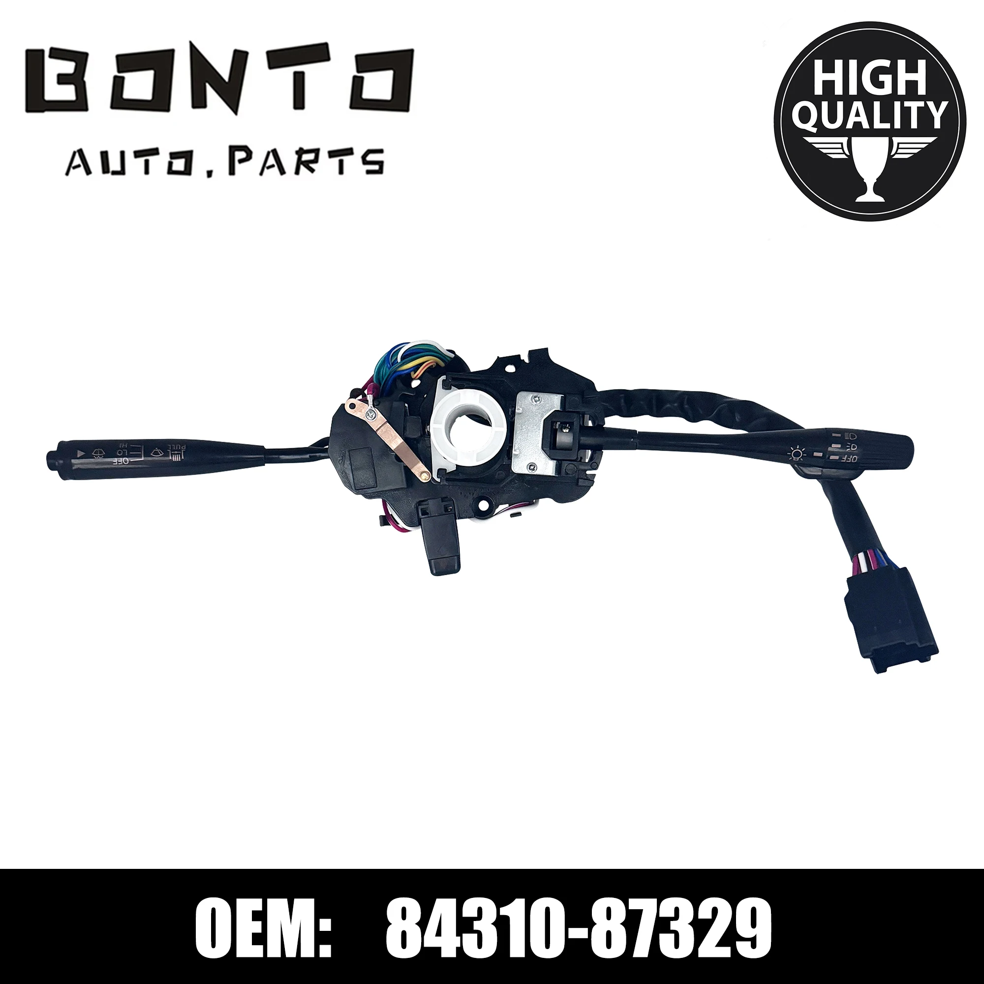 BONTO LHD Turn Signal Control Multifunction Switch For isuzu N Series LDV BEV Replace 84310-87329