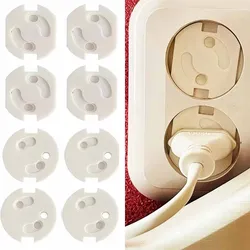 5pcs Kids Sockets Cover Plugs Baby Safety Electric Socket Outlet Plug Protection Children Security Safe Lock Cover