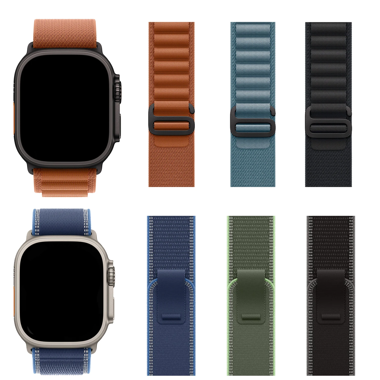 2025 Alpine Loop Strap for Apple Watch Series 11/10 Band 46mm 42mm 45mm 40mm 49mm 44mm Bracelet iwatch 9 8 7 6 5 Ultra 2 3 SE3