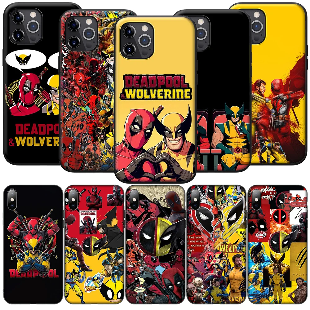 GGT174 Wolverine Deadpool Phone Case for Realme C20A C20 C21 C21Y C25 C25S C25Y C30 C31 C33 C11 C12 C15 Narzo 20 50i X2 XT Pro