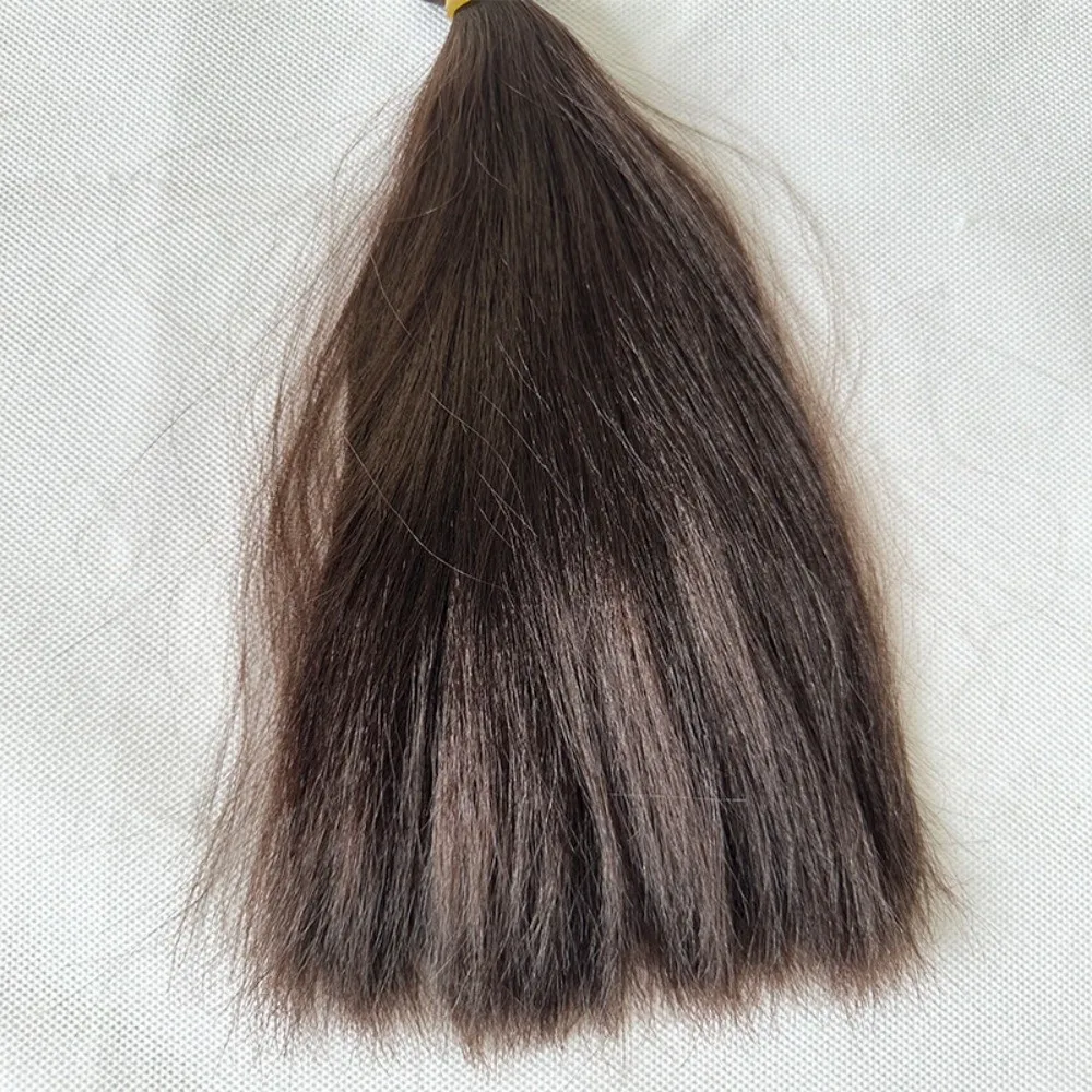 Wig Long Straight Hair Wig Soft Hair High Quality Straight Wig 25cm Milk Soft Silk Synthetic Hair Wig For 1/3 1/4 1/6