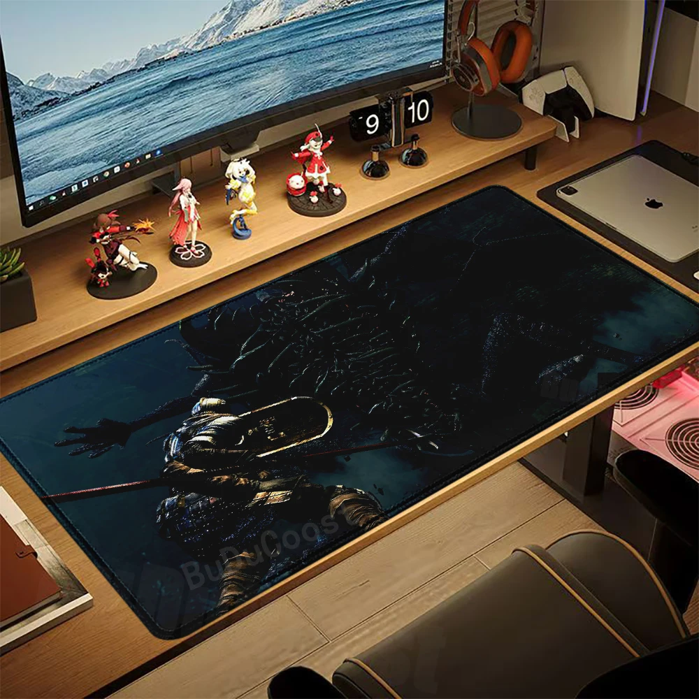 Many people like it Dark Souls Desktop games Rubber mousepad gaming accessories Laptop Keyboard Pad Gaming HD printing mouse pad