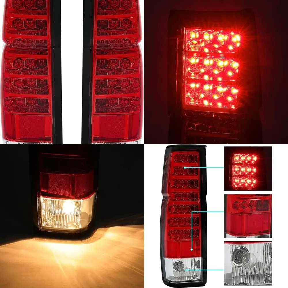 

Светодиодные задние фонари, совместимые с Nissan Hardbody 1986-1997 годов, задние стоп-сигналы в сборе, задние фонари со стороны водителя и пассажира