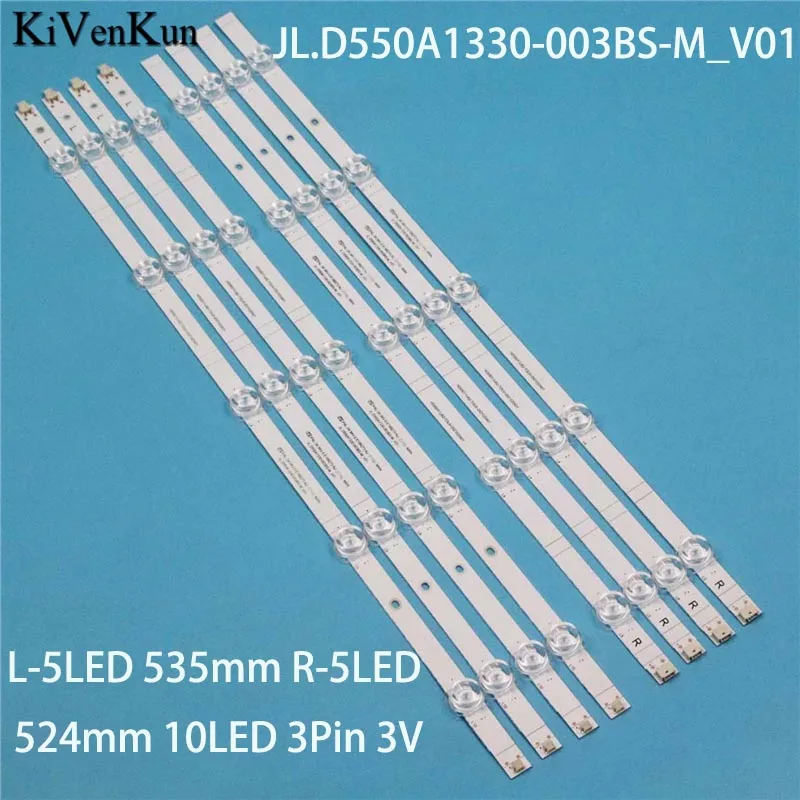 Kits TV's Illumination Bars JL.D550A1330-003BS-M_V01 Backlight Strips HD550Y1U62-T0L6+2021020401 ZDJG ZD_SSC_D550_4X10_01_V1.3