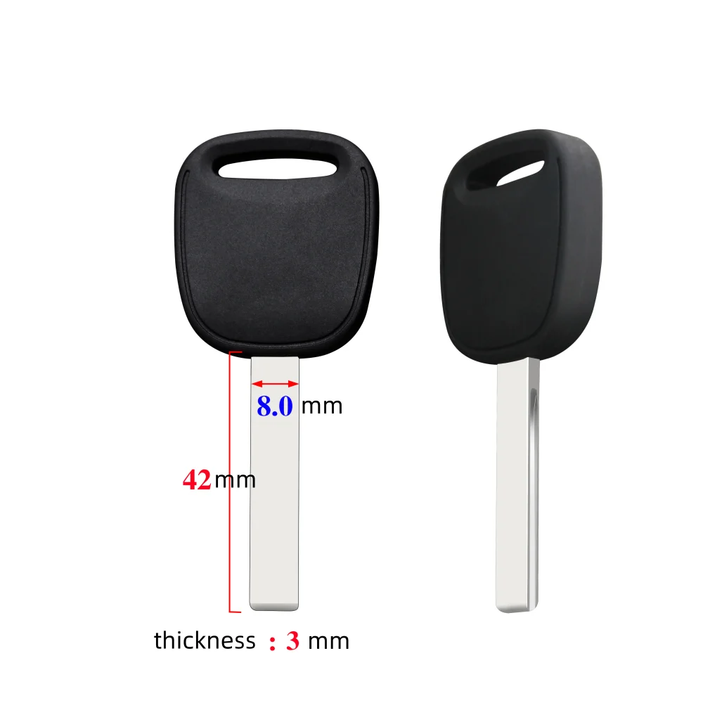10pcs/lot Key Blank For SHACMAN Shaanxi X3000 Spare Key Mechanical Key Embryo No Logo