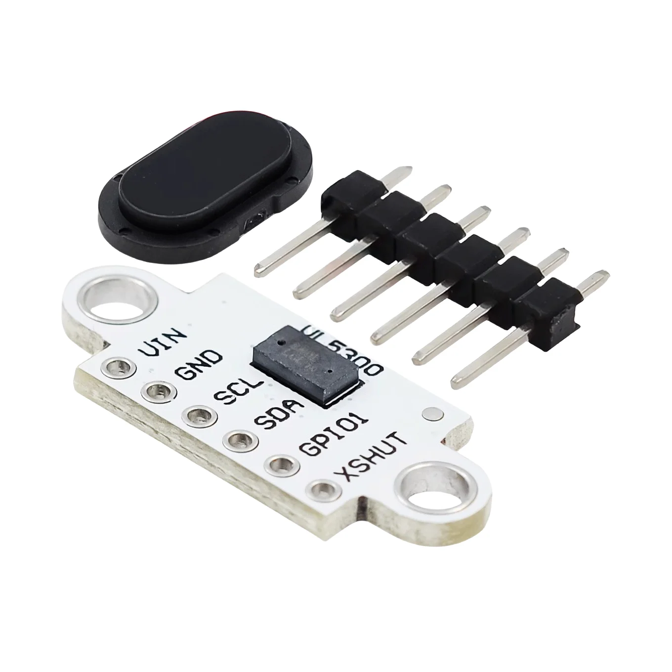 Módulo de Sensor de rango láser VI5300, reemplazo de rango de 4 metros para VL53L0X VL53L1X con hoja de cubierta, 1 Uds.