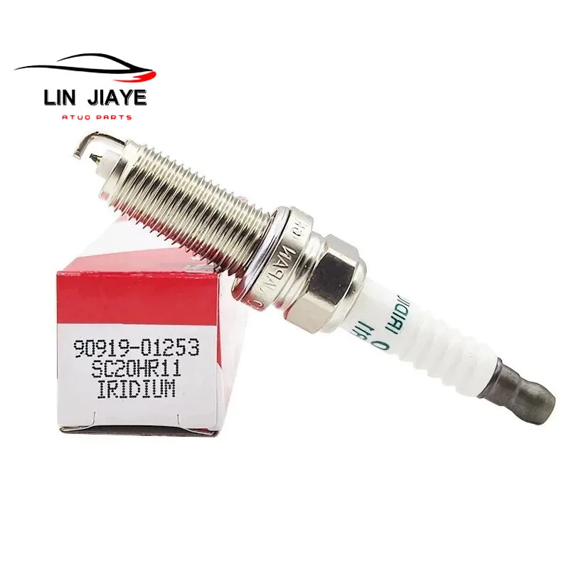 Hot sale 4/8PCS 90919-01253 SC20HR11 Iridium Spark Plug For Toyota Corolla Prius Lexus 90919 01253 SC20HR-11 9091901253