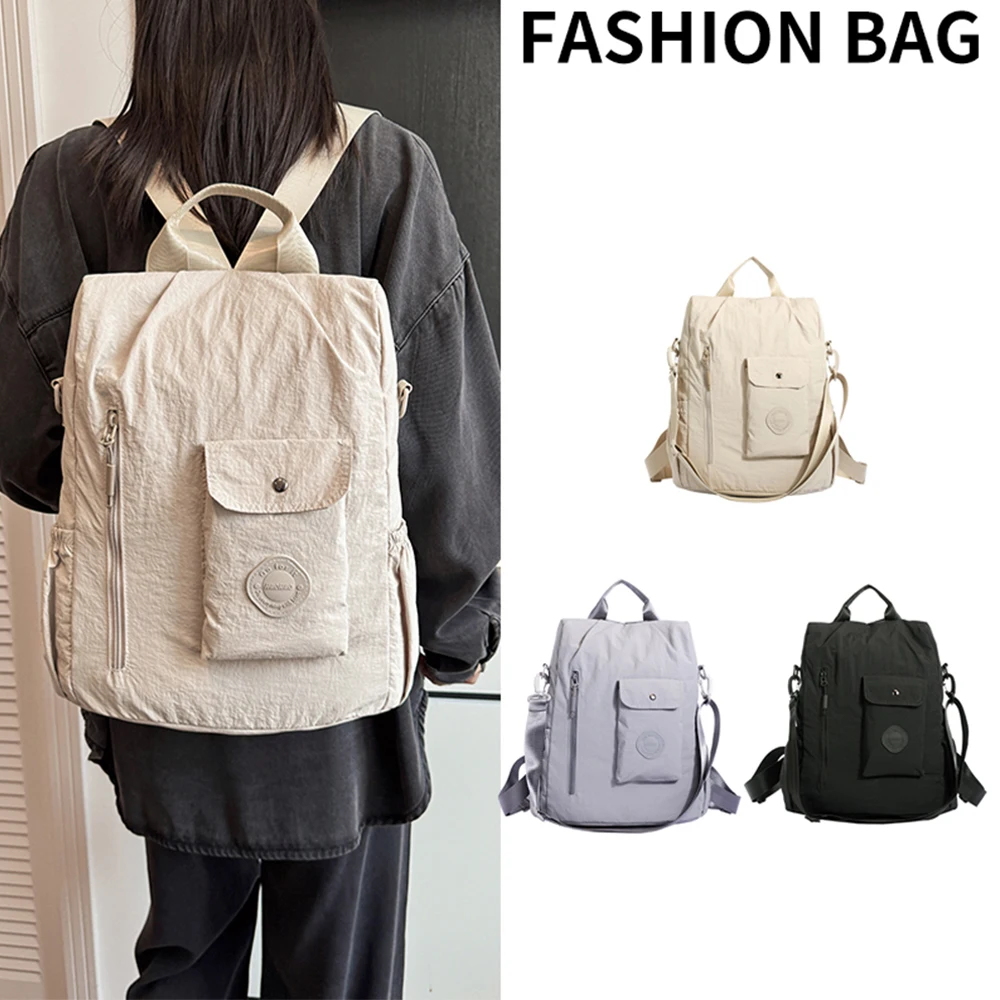 A practical and versatile backpack that can be worn over one shoulder, with a large capacity for daily commuting and travel