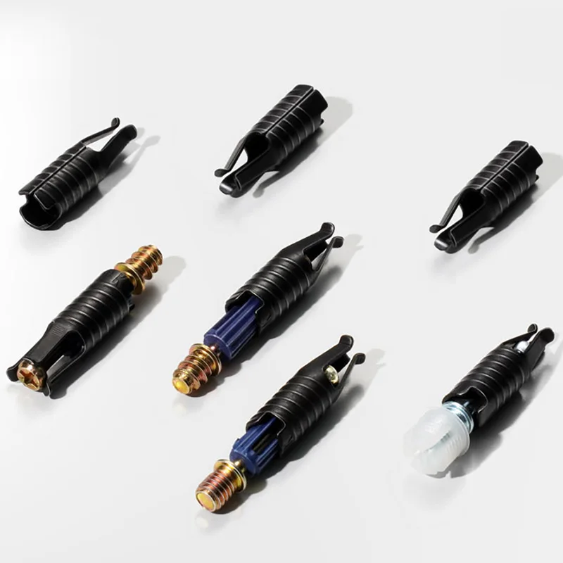 5PCS Furniture Three In One Connector Invisible Steel Sleeve Wardrobe Cabinet Two In One Fastener Laminated Concealed Fastener