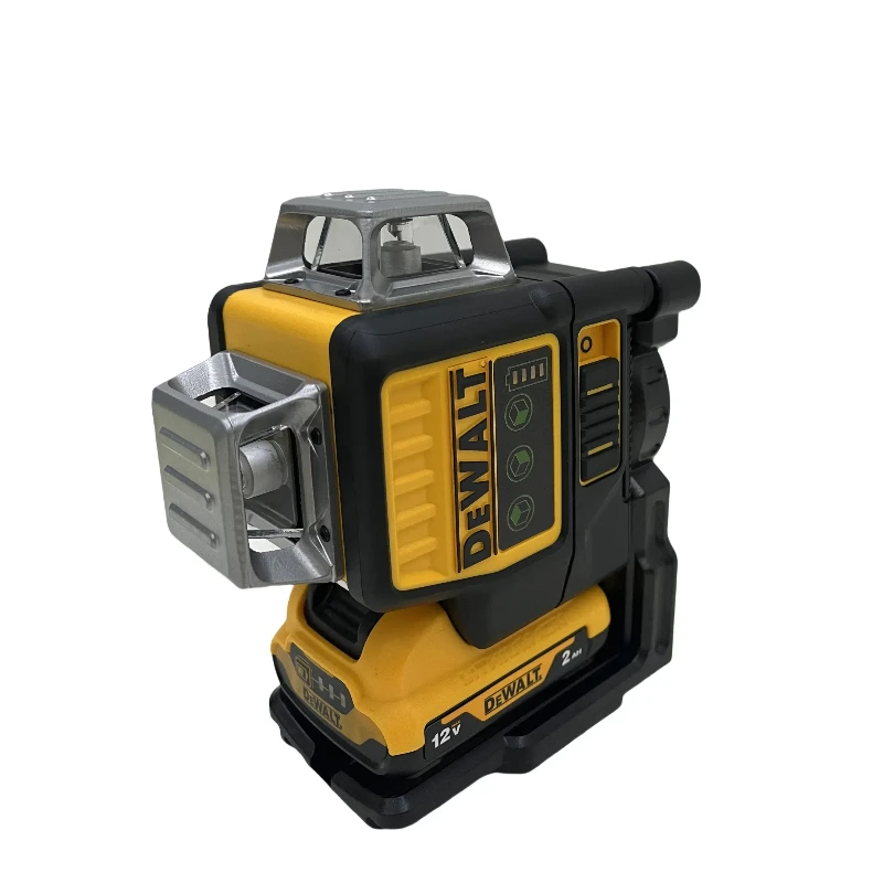 Dewalt DW089LG 12v 12 Line Laser Level Unit 3 Sides*360 Degree Vertical Self Levelling Green Professional Laser Level