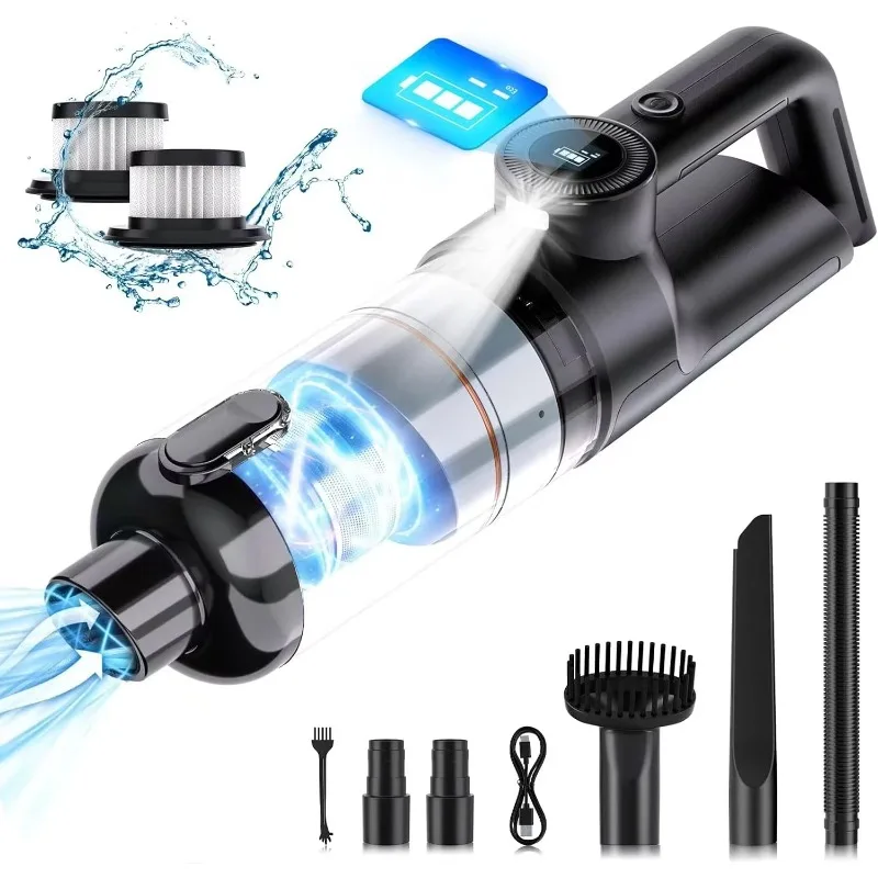 portable wireless handheld cleaning whirlwind car vacuum cleaner 16000pa high power vacuum cleaner for car