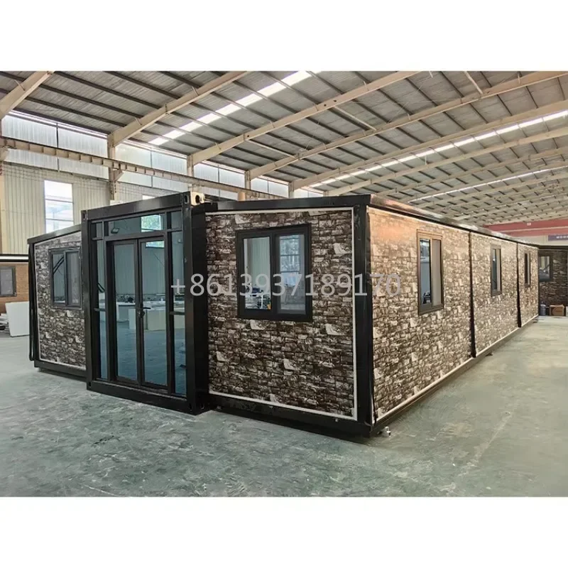 20Ft 40Ft Smart Quick Assembly Emergency Prefabricated Houses Fast Build Hotel Outdoor Mobile Customized Container Houses