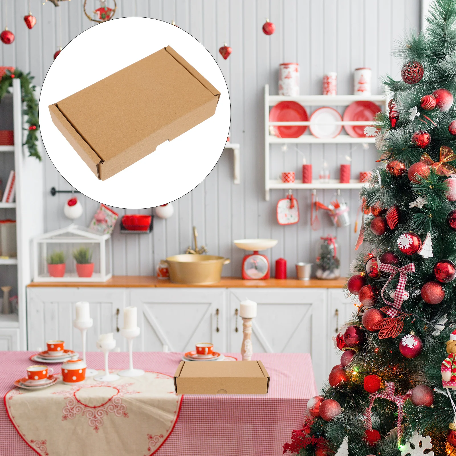 

15Pcs Corrugated Paper Storage Boxes Practical Recyclable Moving Packing Boxes for Mobile Cases Clothes and Express