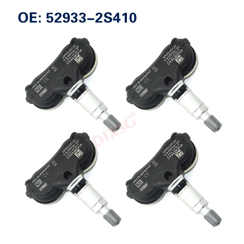 

Датчик давления в шинах TPMS 52933-2S410 для HYUNDAI IX35 [LM] 2013-2015, TUCSON [LM], KIA SPORTAGE [SL] 433 МГц 529332S410