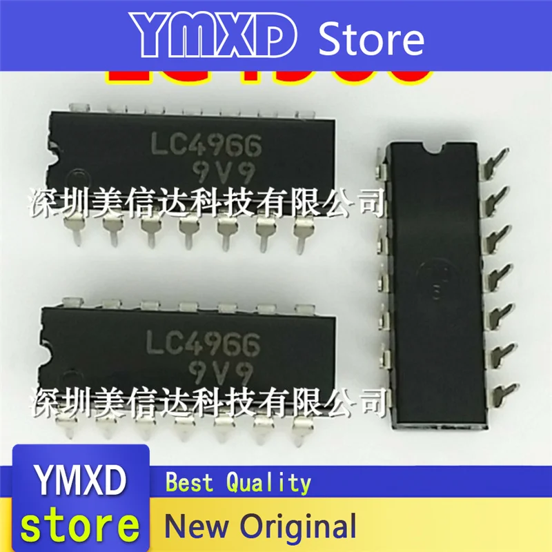 10pcs/lot New Original Genuine LC4966 DIP-14 integrated block straight plug In Stock In Stock