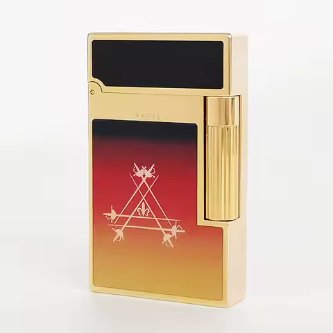 D Brand Lighters Bright Sound Lacquer Butane Gas Luxury Smoking Accessory For Boyfriend Christmas Gift Collection 2025