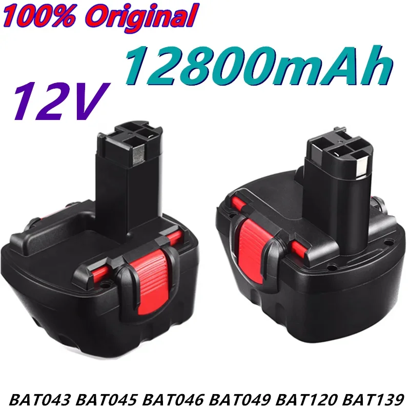 

2023 für Bosch 12 V 12800mah PSR akku 12 V 12,8 AH AHS GSB GSR 12 VE-2 BAT043 BAT045 BAT046 BAT049 BAT120 BAT139