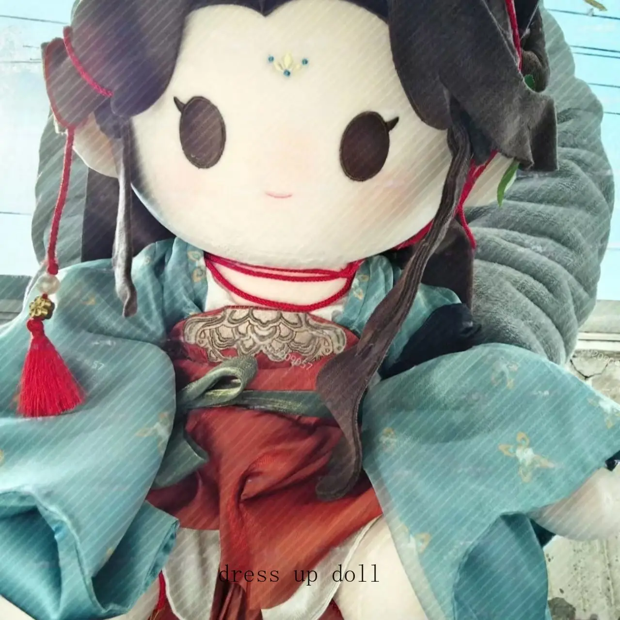 

40CM Game Reverse:1999 Jiu Niangzi Plush Doll Cosplay Cartoon Dress Up Toys Sitting Posture Figures Pillow Xmas Gift