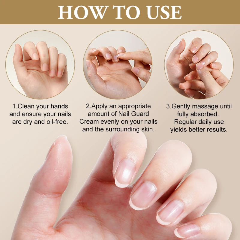 Hard As Hoof Nail Strengthening Cream, onditioning Cuticle Cream Stops Splits, Chips, Cracks & Strengthens Nails, Cuticle Repair