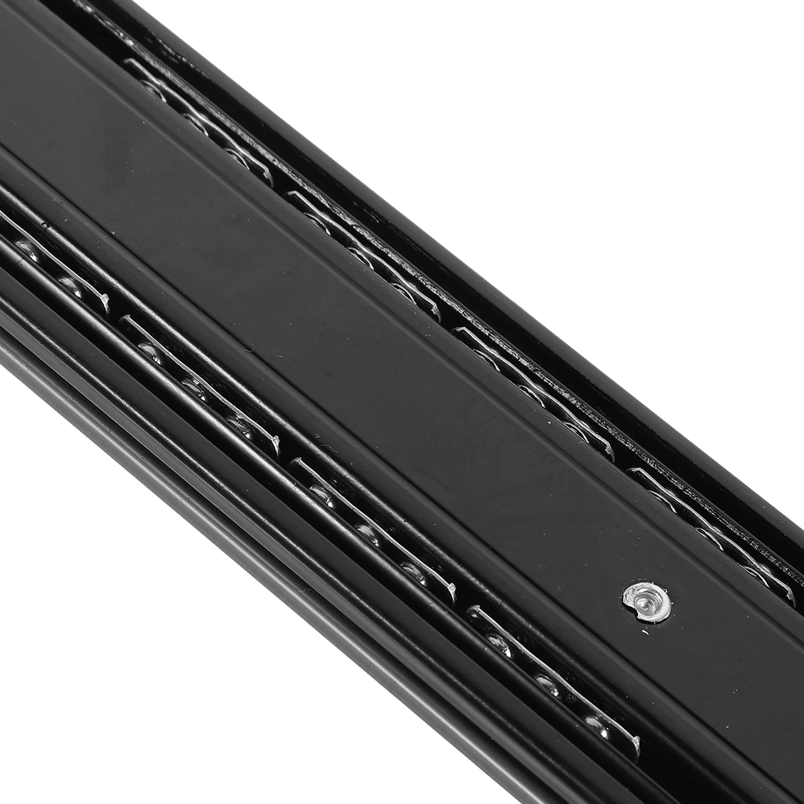 

1 Pair Full Extension Ball Bearing Drawer Slides Heavy Duty Steel Cabinet Replacement Side Mount Sliding Tracks Rust Resistant