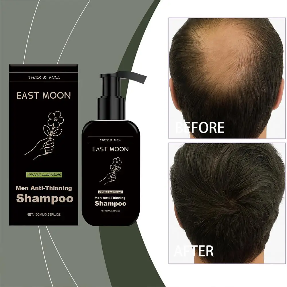 

Men's Volumizing Shampoo for Thickening & Strengthening Hair, Reduces Dandruff & Nourishes Scalp, Gentle Cleansing for All G0T1