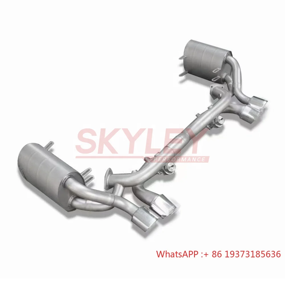 

Catback Exhaust for Porsche 911 (997.1/997.2) 3.8 Carrera 2004-2012 High Performance 304 Stainless Steel Exhaust Pipe Muffler