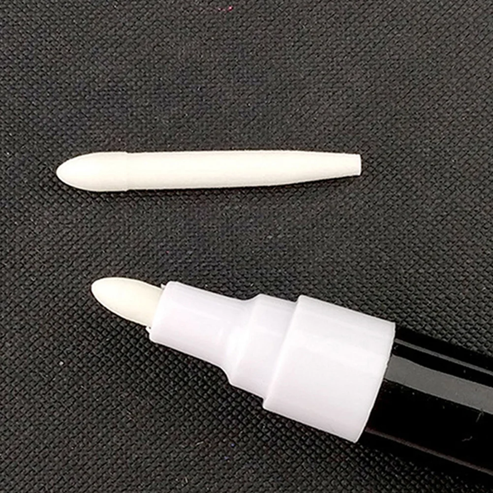 

20Pcs Paint Pen Nibs Replacement Fiber Material Practical for Daily Use Essential Accessory Artists Paint Pen Nibs